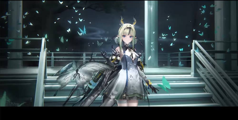 アークナイツ:エンドフィールドのVer1.4「向淵行」に登場した巨獣の代理人スーのスクリーンショット。